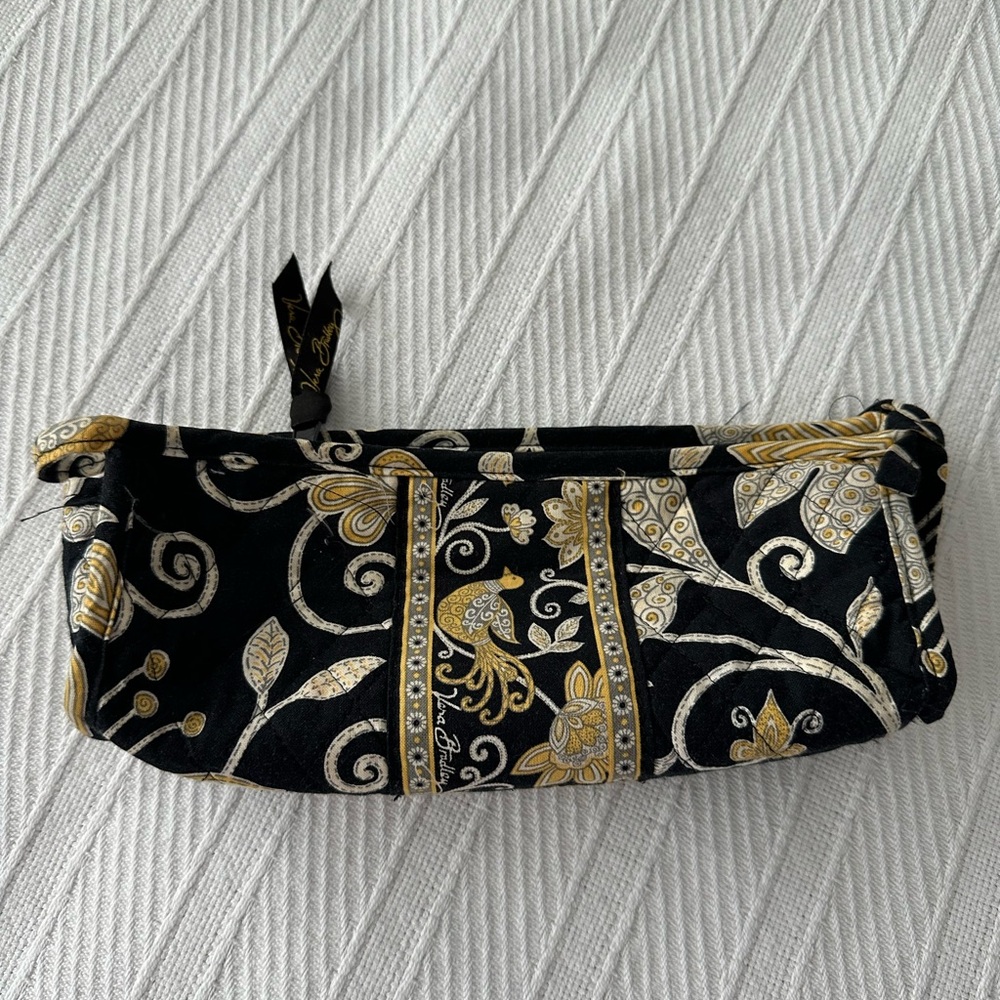 Vera Bradley Yellow Bird Small Quilted Pouch
